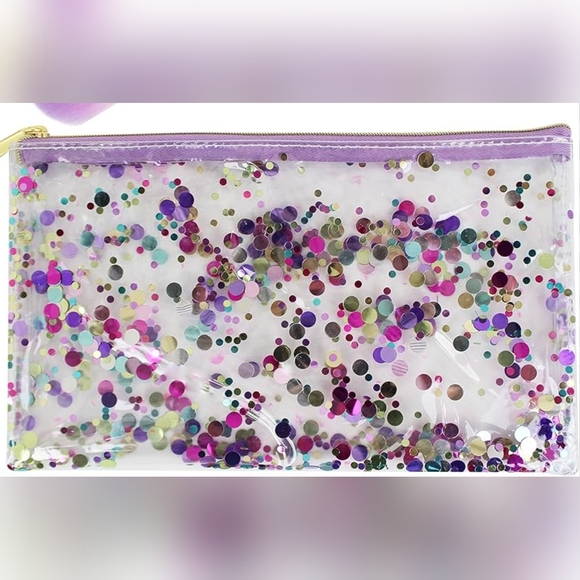 NEW Real Techniques Shimmer & Shine Makeup Brush Bag Pouch Travel - Picture 9 of 12